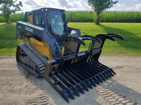 how to use a skid steer grapple|skid steer grapples near me.